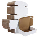 10 20 50 100 200pcs 7x5x2 Inch White Corrugated Shipping Packing Boxes Mailer Us