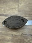 Antique Hand Iron Sensible No  90  Country Door Stop