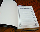 Kjv Old New Testaments King James Genuine Leather Cover Classic Note Bible   Box