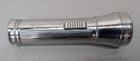 Vintage Bright Star Flashlight 1950s Chrome Plated 7  Long Made In Usa Working