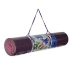Exercise Yoga Mat High Density Fitness Mat With Carrying Strap 72 x 24 x 6mm