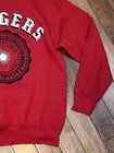 Vtg 80s Rutgers University Sweatshirt Xl Usa Made Signal Sports College Seal