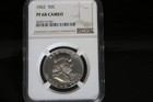 1962 Proof Franklin Half Dollar  ngc Pf 68 Cameo  