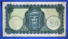 1960 Ireland Irish Eire Ten Pounds   10 Banknote  Lady Lavery  34165 