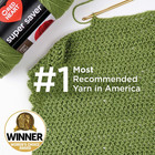 Red Heart Super Saver Yarn 3 Pack Buff Fleck Worsted Weight 100 Acrylic