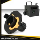 Black Hose Reel Hideaway In Tube With Yellow Retainer Clip   Resin   Parts New