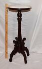 Marble Top Plant Stand   Fern Stand Side Table Victorian Art Deco Style Aal1
