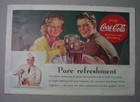 13 Coca-cola Ads  1933-1939  Depression Era Coke  Nc Wyeth  Soda Fountain Scenes