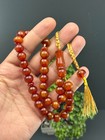 Faturan Amber Rosary  Large S  ze Islamic Rosary  Misbaha  Tasbih  Tasbeeh Tesbih