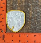 Vintage West Virginia Music Horses State Travel Souvenir Sew-on Patch Nos 1970s