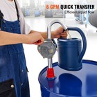 Drum Rotary Barrel Pump Hand Crank Diesel Fuel Oil Transfer Pump 55 Gallon New