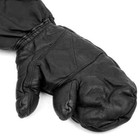 Swiss Military Arctic Leather Palm Trigger Finger Mittens  Size Xl free Shipping
