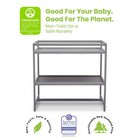 Harbor Changing Table  Greenguard Gold Certified  Grey