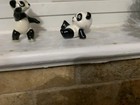 Vintage Hagen Renaker Miniature Porcelain Figurines Lot Of 2 Baby Pandas