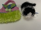 Webkinz Black And White Cat With Unused Code And Webkinz Bag Without Code