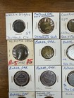 Vintage Lot Of 24 Oregon State Trade Tokens Merchant Saloon Pool Hall Good For