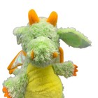 Webkinz Citrus Dragon Plush Only Toy Hm436 No Code Tag Ganz Green Yellow