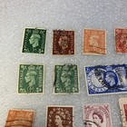 16 Used hr Great Britain  1935-1975 King George Vi  Queen Elizabeth Ii Stamps 