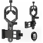Universal Spotting Scope Phone Adapter - Telescope   Binocular Mount  3-axis Ali