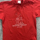 Vintage Little People Educational Workshop Shirt Youth Large 90s Fruit Loom Usa