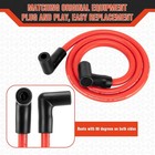 High Performance Spark Plug Wire Set Fit For Hei Bbc Sbc 350 454 383 Electronic