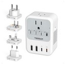 220v To 110v Voltage Converter Us To Europe Universal Travel Adapter   4 Usb