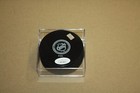 Boston Bruins Adam Oates Signed Puck Hof 2012 Jsa Certified W  Puck Case