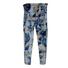 Dsg Youth Girls Momentum High Rise Full Length Blue Camo Leggings Size Small New