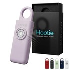 Hootie Personal Safety Alarm Keychain 130db Strobe Light Self-defense Lavender