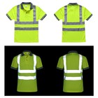 Safety Shirt Man Work High Visibility Safety Luminous Vest Security Clothing Bre