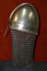 Early Medieval Armor Spangenhelm Viking Helmet With Chainmail For Halloween