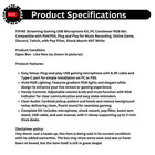 Fifine Streaming Gaming Usb Microphone Kit Pc Condenser Rgb Mic Ps4 ps5 White