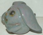 Brat Cat Pottery Folk Art Bonzo Dog Hand Made Figurine 4 5    Signed