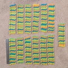 Glow In The Dark Flexible Race Track Multicolor   13  Feet Custom Layout Tracks