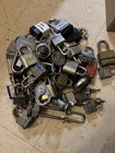 Large Master Lock Padlock Lot Mix Of Proseries Laminated And Combination Locks