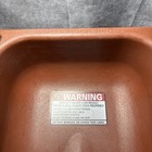 Cambro Restaurant Booster Seat 200bc Dual Height Brown   Maroon Plastic Usa