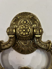 Solid Brass Door Knocker - Heavyweight - Made In Portugal-7  Tall X 5 1 2  Wide 