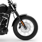 Vivid Black Front Fender Fit For Harley Softail Standard Street Bob Fxbbs 18-24