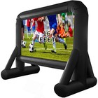  16 Feet Inflatable Projector Screen For Outside  One-piece Design Blow Up 16ft