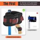 Aluminum Drywall Stilts Painters Walking Taping Tools Adjustable 50  - 64  Blue