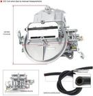 Replace For Holley 0-4412s 2 Barrel Carburetor 500 Cfm W  Manual Choke Gasoline