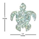 Turtle Glass Swimming Pool Step Marker Mosaic  3 x2 5   Aquamarine   3 Pack 