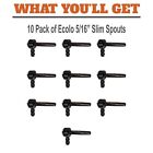 Sap Happy Maple Sap Spiles  10 Count   5 16  Ecolo Taps For Maple Trees  Mapl   