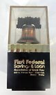 First Federal Saving   Loan Great Falls Montana Coin Bank Vintage Advertising