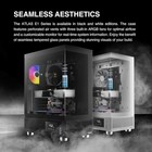 Gamdias Atx Mid Tower Computer Case With Tempered Glass  Gaming Pc Black 