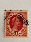 3 D  1954 Rhodesia   Nyasaland Stamp  Great Condition