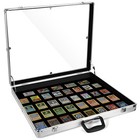 Large Lockable Aluminum Display Case Showcase For Card Coin Jewelry Trade Show