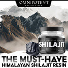 Organic 100  Pure Himalayan Shilajit  Soft Resin  Extremely Potent  Fulvic Acid