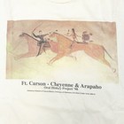 Rare Vintage Oklahoma Museum Of Natural History Fort Carson 1998 T Shirt 90s Xl