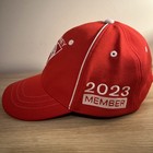 Sydney Swans  Afl  2023 Member Adjustable Hat Cap Red White Strapback Mens